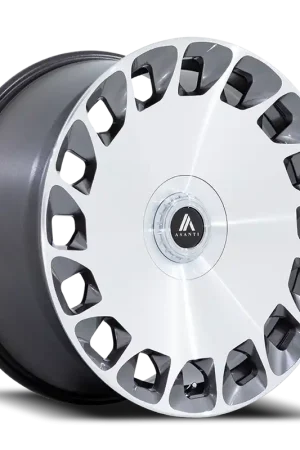 Big Sale Asanti Black Label Aristocrat ABL-45 GP 20x10.5 +45 5x108/5x112mm 72.56mm Gloss Platinum Bright Machined Face