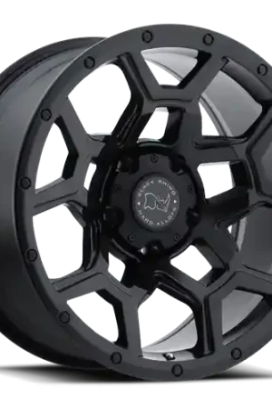 Black Rhino Overland 17x8 +30 5x127mm 71.6mm Matte Black Flash Sale