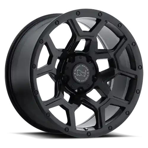 Black Rhino Overland 17x8 +30 5x127mm 71.6mm Matte Black Flash Sale
