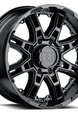 Level 8 Slingshot MB 16x8.5 -10 6x135mm 87.1mm Matte Black Flash Sale