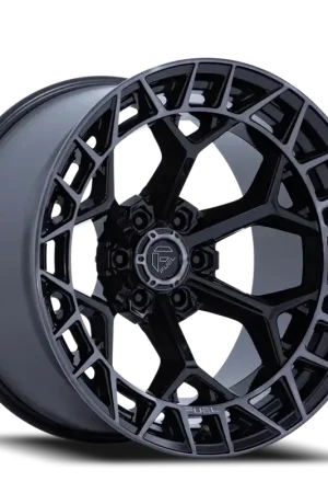 Money Back Guarantee Fuel Charger FC873 BT 22x12 -44 8x170mm 125.1mm Gloss Black Brushed Dark Tint