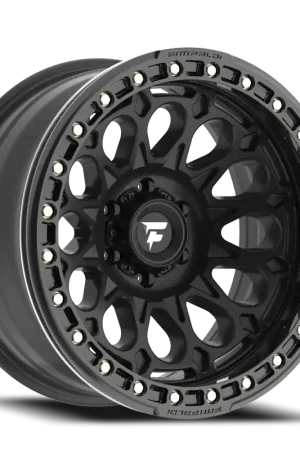 Buy Today Fittipaldi Offroad Beadlock Series FB153B 17x9 -15 8x170mm 125.2mm Satin Black Gloss Black Forged Ring