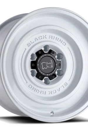 Black Rhino Solid WH 17x9.5 -12 6x139.7mm 112.1mm Gloss White Viral