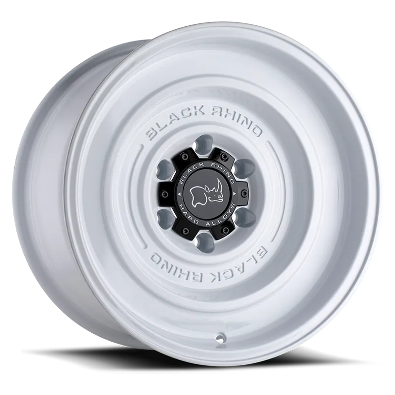 Black Rhino Solid WH 17x9.5 -12 6x139.7mm 112.1mm Gloss White Viral
