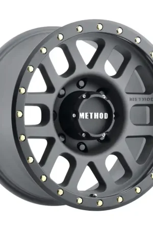 Method MR309 Grid 18x9 +18mm Offset 8x180 130.81mm CB Titanium/Black Street Loc Wheel Special Offer