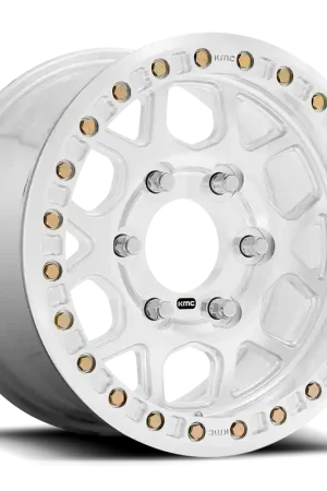 KMC Mesa Forged Beadlock KM444 17x9 +0 6x165.1mm 108mm Raw Machined Price Cut