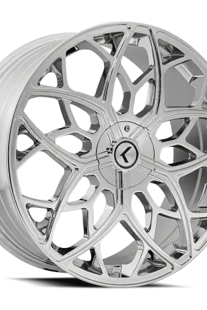 Kraze Ricochet KR184 Chrome 22x8.5 5x115/5x120 38mm 74.1mm Express Delivery