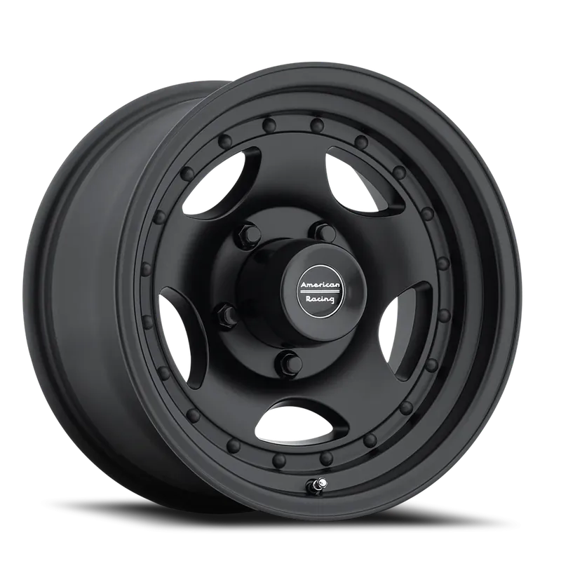 American Racing AR23 BK 15x10 -44 5x114.3mm 83.06mm Satin Black Clear Coat Price Drop