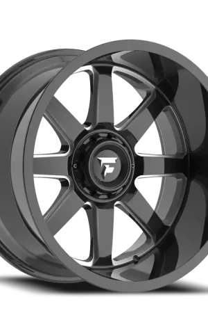 Worldwide Shipping Fittipaldi Offroad Alpha Series FA16BM 20x10 -25 8x165mm 130.2mm Gloss Black Milled