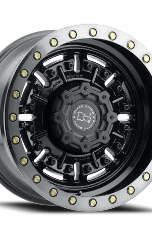 Black Rhino Abrams GB-MDT 18x9.5 -18 6x139.7mm 112.1mm Gloss Gunblack Machined Dark Tint Lip Place Order