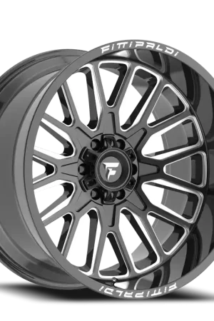 Limited Offer Fittipaldi Offroad Alpha Series FA18BM 20x10 -19 6x135/6x139.7mm 106.2mm Gloss Black Milled