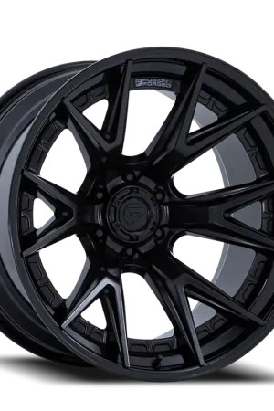 In Demand Fuel Catalyst FC402MX 20x9 +20 6x135mm 87.1mm Matte Black Gloss Black Lip