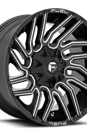 Fuel Typhoon D773 20x9 +1 6x135/6x139.7mm 106.1mm Gloss Black Milled Must Have