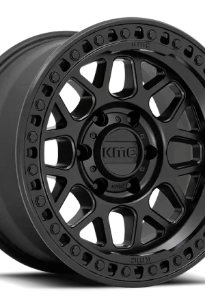 KMC GRS KM549 SB 17x9 +18 6x114.3mm 66.06mm Satin Black Grab Now