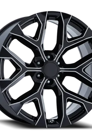 While Supplies Last Performance Replica PR177 M 24x10 +24 6x139.7mm 78.1mm Gloss Black Milled