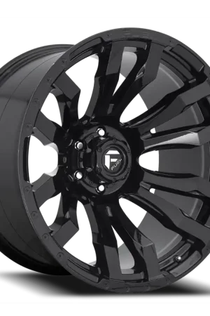 Direct From Factory Fuel Blitz D675 20x10 -18 5x127mm 71.5mm Gloss Black