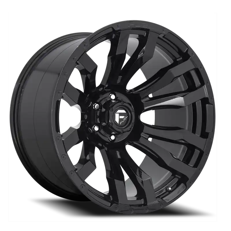Direct From Factory Fuel Blitz D675 20x10 -18 5x127mm 71.5mm Gloss Black