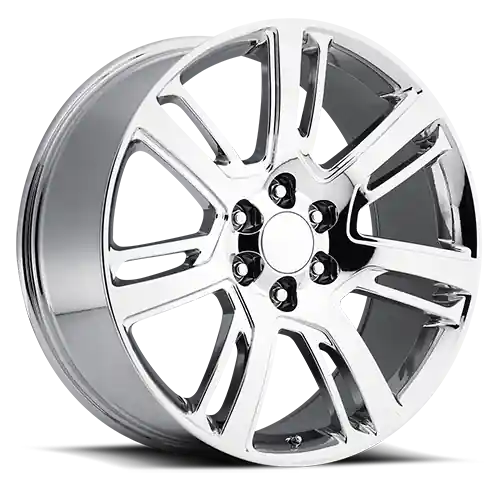 Factory Reproductions FR 48 2015 Cadillac Escalade Replica CH 22x9 +31 6x139.7mm 78.1mm Chrome Affordable