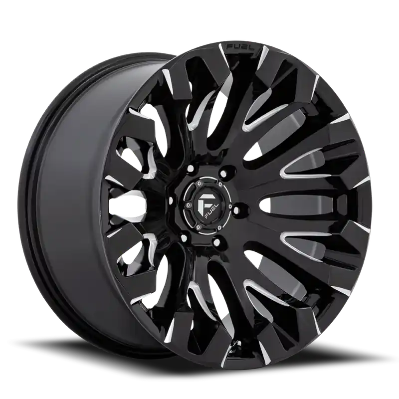 Exclusive Offer Fuel Quake D828 20x10 -18 6x135mm 87.1mm Gloss Black Milled