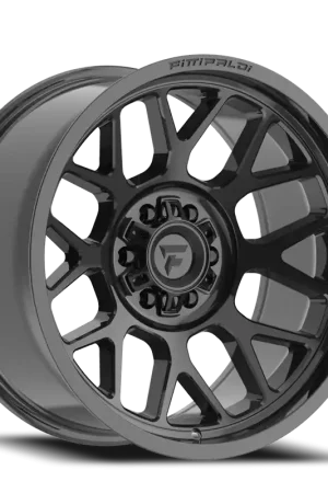 Modern Fittipaldi Offroad Alpha Series FA17B 20x9 +18 8x165mm 125.2mm Gloss Black