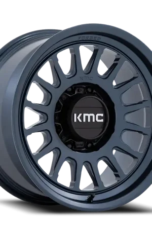Fan Favorite KMC Impact Forged Monoblock KM452 LX 18x9 +18 8x170mm 125.1mm Metallic Blue