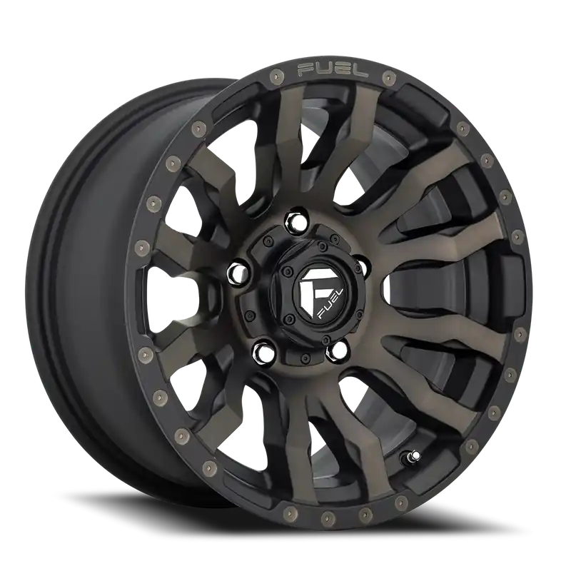Super Sale Fuel Blitz D674 18x9 +1 5x127mm 71.5mm Matte Black Double Dark Tint