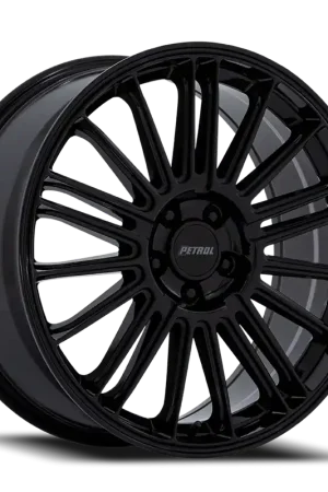 Petrol P1D GB 20x8.5 +40 5x112mm 72.56mm Gloss Black Direct From Manufacturer