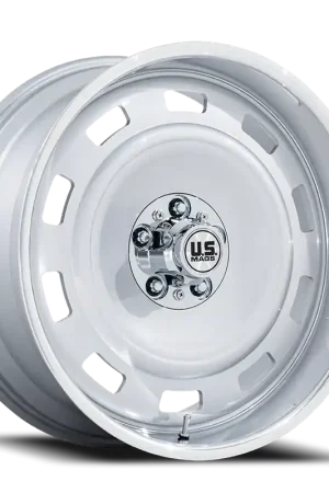 US Mags Scottsdale UC143 20x10 +6 6x139.7mm 78.1mm Silver Diamond Cut Lip Time-Limited