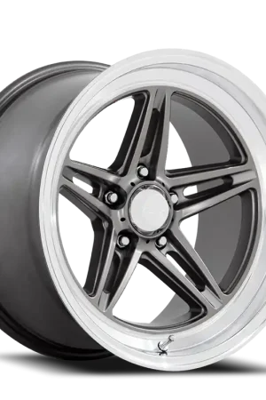 Special Discount American Racing Groove VN514 GY 18x10 +12 5x120.65mm 72.56mm Anthracite Diamond Cut Lip