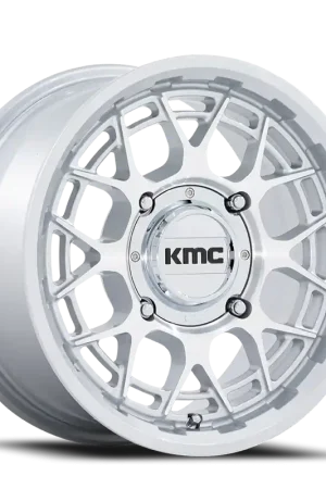 Viral KMC Technic UTV KS139 GS 15x7 +38 4x156mm 115.1mm Gloss Silver Machined