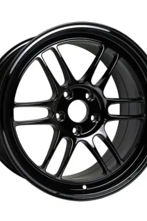 Cheap Enkei RPF1 18x9.5 5x114.3 15mm Offset 73mm Bore Gloss Black Wheel