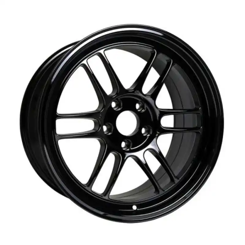 Cheap Enkei RPF1 18x9.5 5x114.3 15mm Offset 73mm Bore Gloss Black Wheel