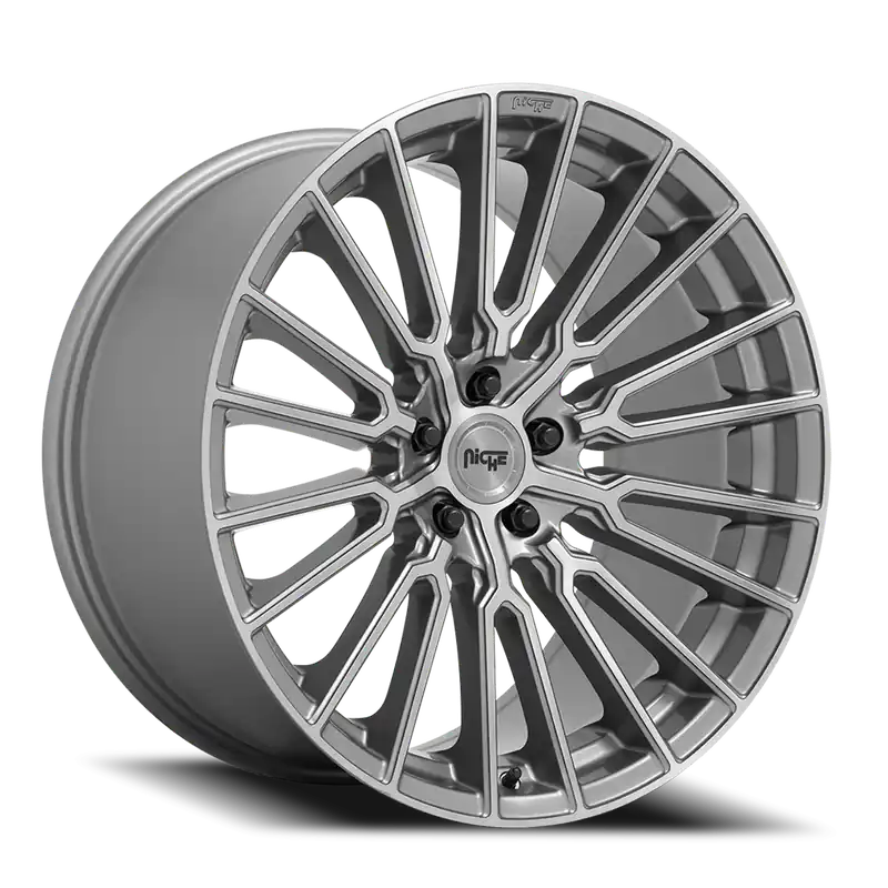 New Release Niche Premio M251 20x10.5 +40 5x114.3mm 72.7mm Platinum