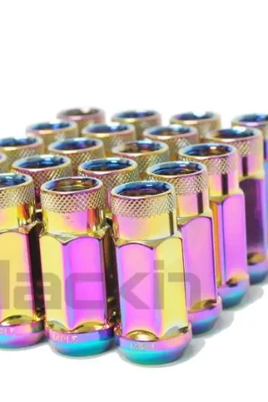 Wheel Mate Monster Open End Lug Nut Set of 20 - Purple 14x1.50 Holiday Sale