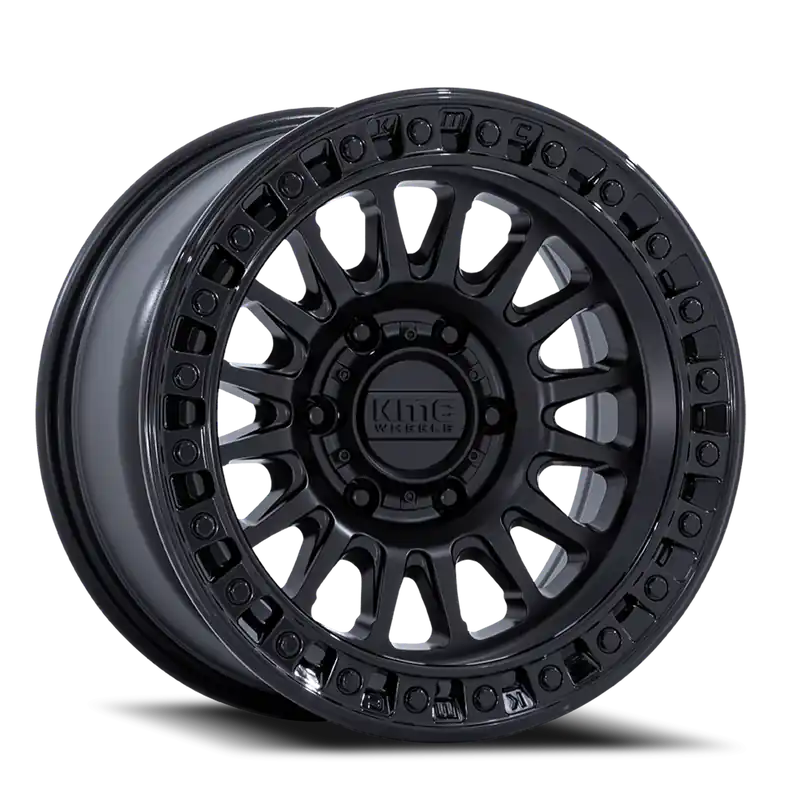 KMC IMS KM552 MB 20x9 +0 8x165.1mm 125.1mm Matte Black Gloss Black Lip Time-Limited
