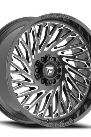 Fittipaldi Offroad Alpha Series FA15BM 22x10 -19 8x170mm 125.2mm Gloss Black Milled Secure Checkout