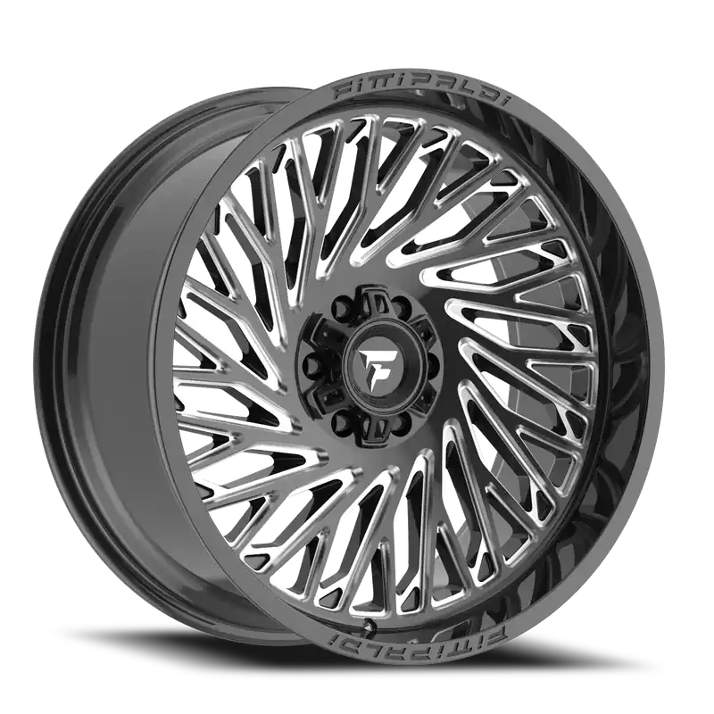 Fittipaldi Offroad Alpha Series FA15BM 22x10 -19 8x170mm 125.2mm Gloss Black Milled Secure Checkout