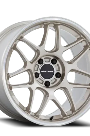 Don’t Miss Out Motegi MR158 Tsubaki GD 18x8.5 +30 5x100mm 56.15mm Motorsport Gold Machined Lip