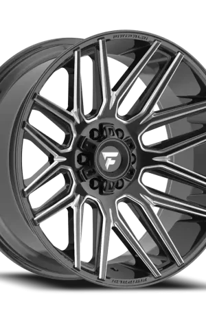 Fittipaldi Offroad Alpha Series FA14 BM 20x9 +18 8x165mm 125.2mm Gloss Black Milled Best Choice