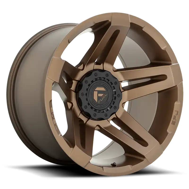 One Day Deal Fuel SFJ D765 22x14 -75 5x127/5x139.7mm 87.1mm Matte Bronze
