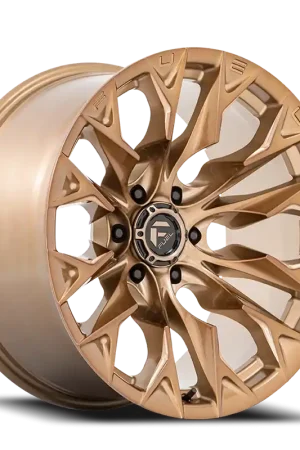Top Rated Fuel Flame 6 D805 20x9 +20 6x139.7mm 106.1mm Platinum Bronze
