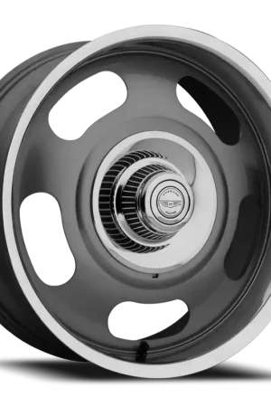 American Racing VN506 GY 20x9.5 +0 6x139.7mm 106.25mm Mag Gray Polished Lip Viral