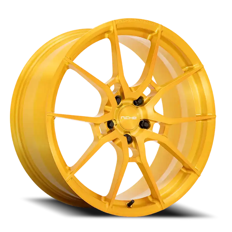 Warranty Included Niche Kanan T112 21x12 +57 5x120mm 70.7mm Brushed Candy Gold