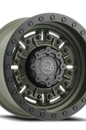 Black Rhino Abrams ODG 18x9.5 -18 5x127mm 71.6mm Olive Drab Green Weekend Sale