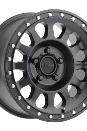 Limited Edition Method MR315 17x8.5 0mm Offset 5x5 71.5mm CB Matte Black Wheel