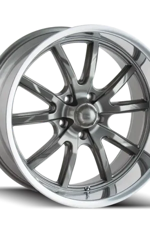 Markdown Ridler 650 Gloss Grey Polished 17x8 5x114.3 0mm 83.82mm