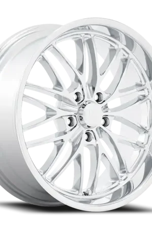 US Mags Santa Cruz U140 22x9 +15 5x127mm 78.1mm Chrome Brand New