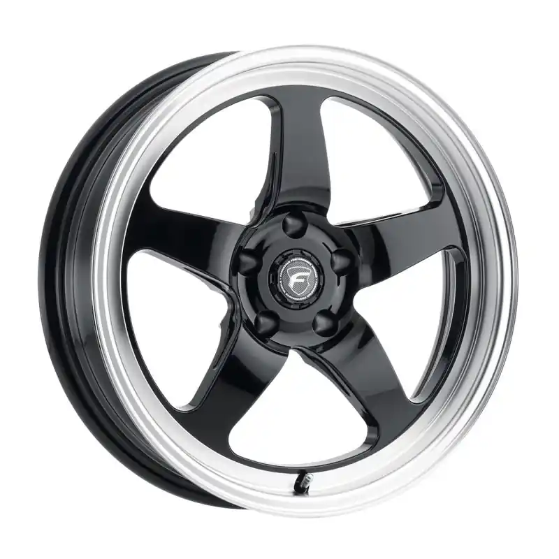 Forgestar D5 Drag 18x5.0 / 5x120 BP / ET-23 / 2.125in BS Gloss Black Wheel Best Choice
