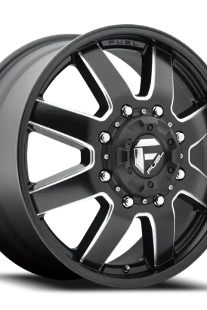 Fuel Maverick Dually D538 17x6.5 +116 8x210mm 154.3mm Black Milled Top Rated