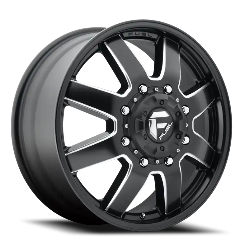 Fuel Maverick Dually D538 17x6.5 +116 8x210mm 154.3mm Black Milled Top Rated